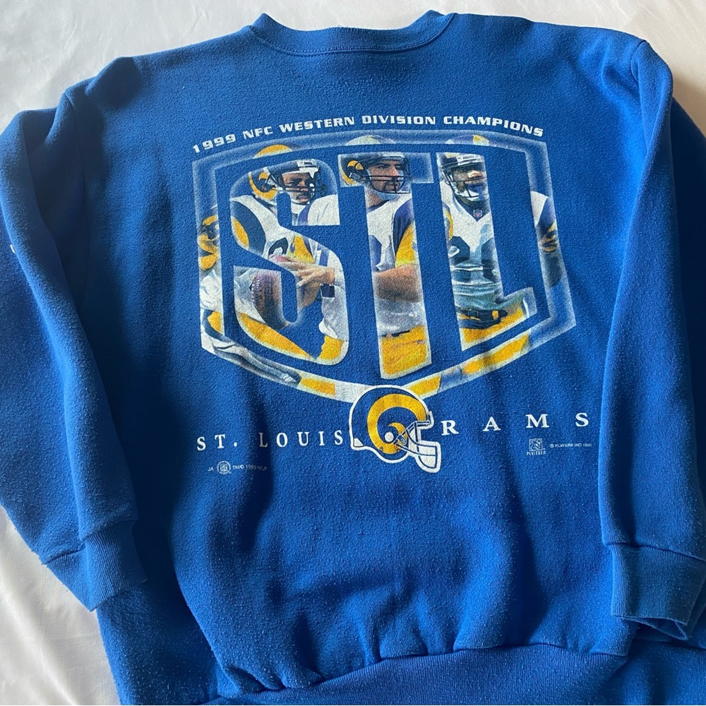 1996 St Louis Rams crewneck